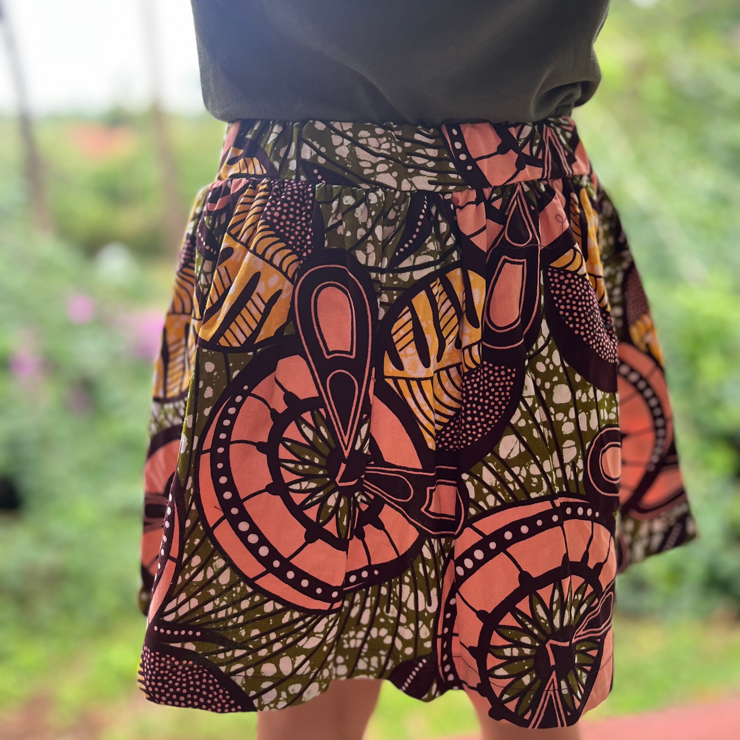 Skirts - Brown Pink